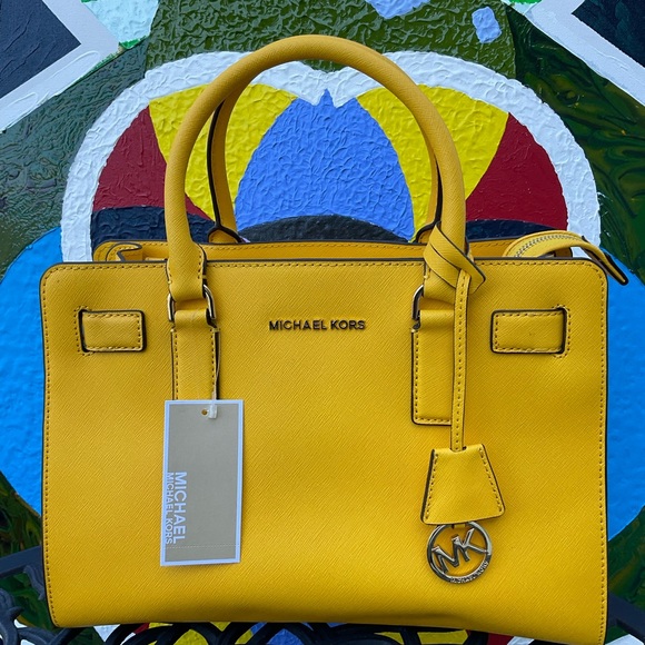 Michael Michael Kors Dillon Leather Satchel - Picture 8 of 10